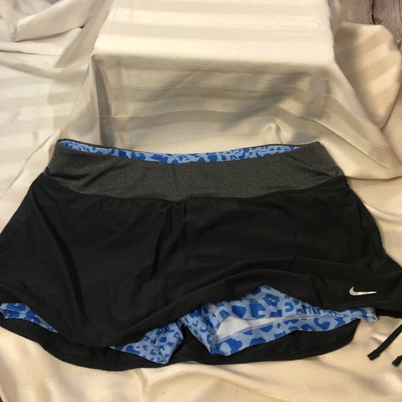 Nike skort with short underneath
